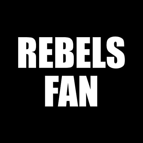 VictoryStore Outdoor Camping Chair - Rebels Fan Black Folding Camping Chair with Carry B