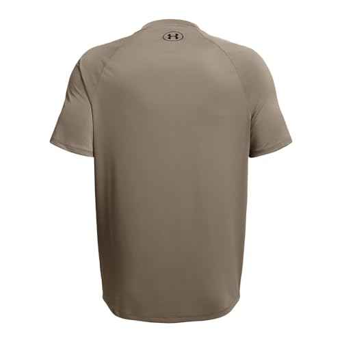 Under Armour Men's Tech 2.0 Short-Sleeve T-Shirt, (200) Taupe Dusk / / Black, X-Large Tall