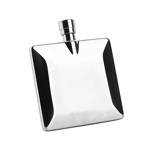 Bothyi Drinking Bottle Drinkware Bar Gift Supplies Liquid Flagon 100ml Leakproof Flat Hip Flagon Portable Flagon for Weddi...