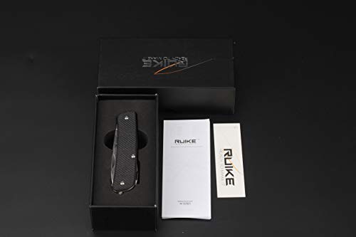 Ruike Small Camping Knife Lightweight Folding EDC Survival Utility Knives Grade Tactical Pocket Knife with Clip Mens Women...