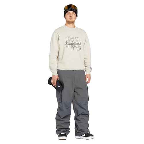 Volcom Men's Essential Crew Fleece Snowboard Winter Sweatshirt