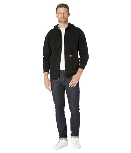 Dickies mens Full Zip Fleece Hoodie