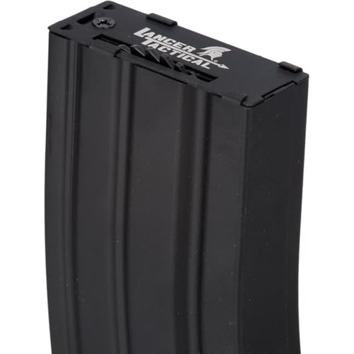 Lancer Tactical Gen 2 High Cpacity 300 Round AEG Airsoft Training Steel Metal Magazine