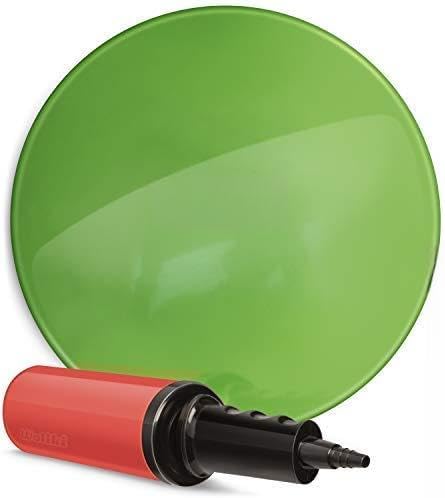 WALIKI Children's Wobbly Cushion, Alternative Classroom Seating | Inflatable Core Disc Seats for School (Pump Included, 12”/30CM, Green)