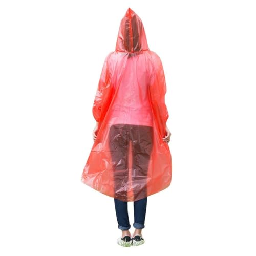 1pcs Portable Disposable Emergency Raincoats Keychain, Rain Poncho In A Ball For Traveling Hiking Fishing Camping
