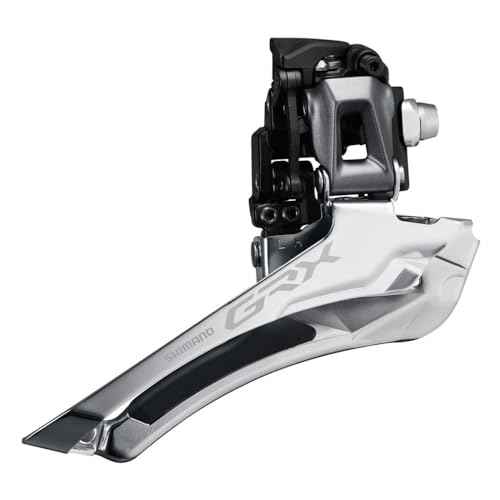 Shimano GRX FD-RX810 GRX Front mech, 11-Speed Double, Down Pull, braze-on, Black