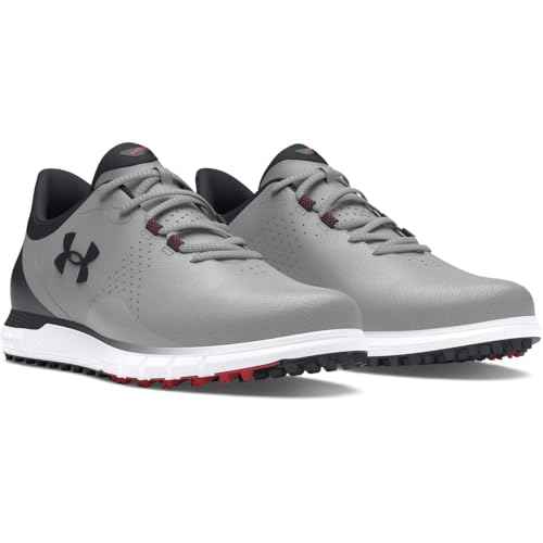 Under Armour Men's Drive Fade Spikeless, (103) Mod Gray/Mod Gray/Black, 8.5, US