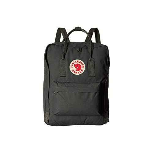 Fj?llr?ven K?nken Unisex Travel Backpack - Side Slip Pocket - Adjustable Shoulder Straps - Dual Top Handles Forest Green One Size One Size