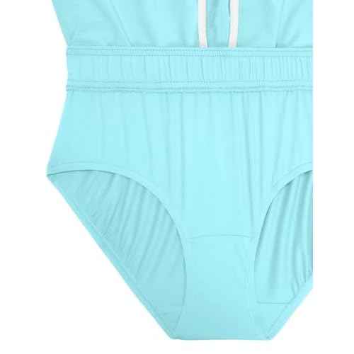 CRZ YOGA Mid Waisted Side Slit Beach Shorts for Women 3¡± - Dolphin Swim Board Bathing Trunks Bottoms with Liner