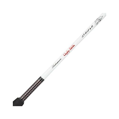 Shakespeare Ugly Stik 7¡¯6¡± Striper Casting Rod, One-Piece, 6-20lb Line Rating, Medium Light Power, Moderate Fast Action, 1/4-3/4 oz. Lure Rating