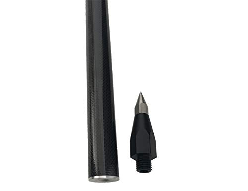 Mountlaser GPS 2 Meter 4 Section Rod, Survey Pole RTK GPS Carbon Fibre Surveying Prism Pole with Bubble for Land Surveying...