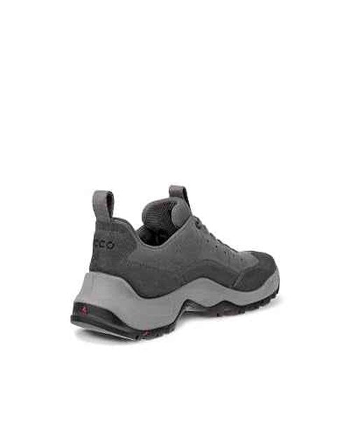 ECCO Men's Offroad Cruiser Lace Up Hiking Shoe, Steel/Steel Oil Suede, 6-6.5
