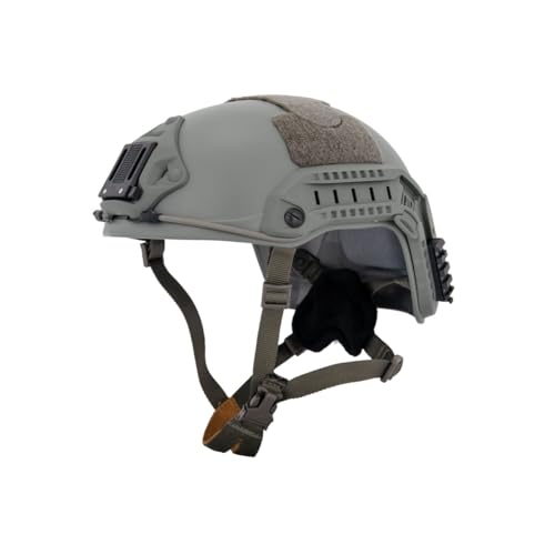 Lancer Tactical Fast Helmet - PJ Type Multifunctional Protective NVG Mount for Airsoft, Paintball, Military, Sports, Hunti...