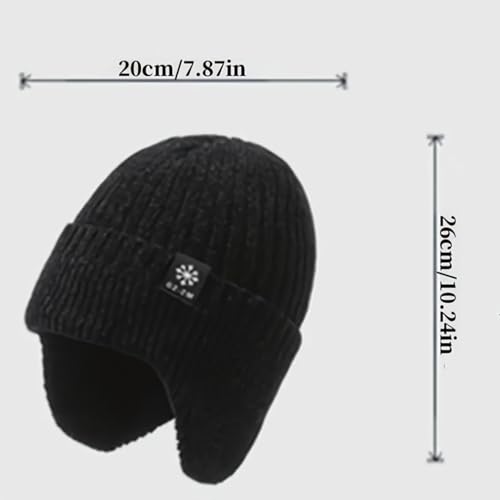 Warm Ear Protection Winter Cap for Outdoor Activities, Classic Outdoor Sports Hat, Stylish Cold Weather Accessory