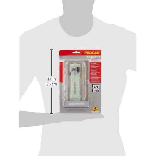 Pelican 3310ELS Emergency LED Flashlight with Case (Photo Luminescent Body)