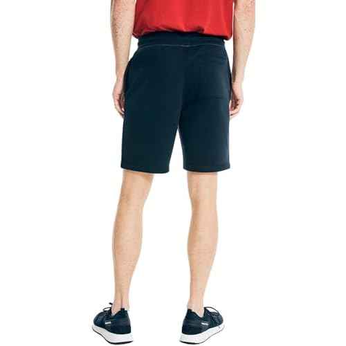 Nautica Mens Soft Cotton Fleece Jogger Gym Active Sweat Shorts