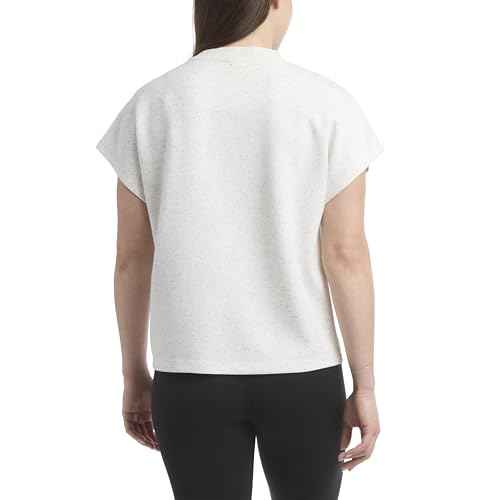 Danskin Womens Short Sleeve Crew Neck Luxe T-Shirt