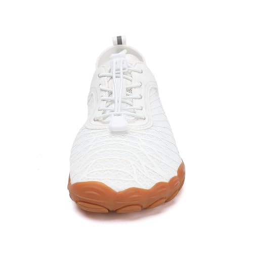 Teuivhy Hike Barefoot Shoes Women Men Breathable & Non-Slip Athletic Footwear Wide Toe Water Shoes