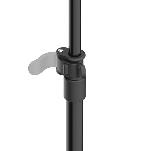 D'Addario XPND Pedal Board Mic Stand - Guitar Pedalboard Accessories - Works With XPND 2 and Most 2 Row, Rail Style Pedalb...
