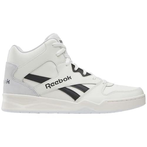 Reebok Men's Royal BB4500 Hi2 High Top Sneakers for Men, Chalk/Black/Moon, 6.5 Medium