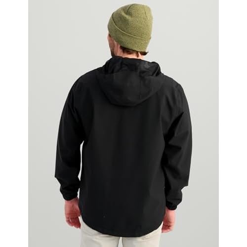 HUK mens Storm Heavy Duty Rain Jacket 2.0, Waterproof, Windproof, Breathable Rain Coat for Fishing and Outdoor Activities