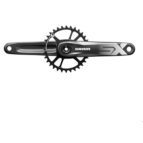 SRAM SX Eagle Crankset - 175mm, 12-Speed, 32t, Direct Mount, Power Spline Spindle Interface, Black, A1