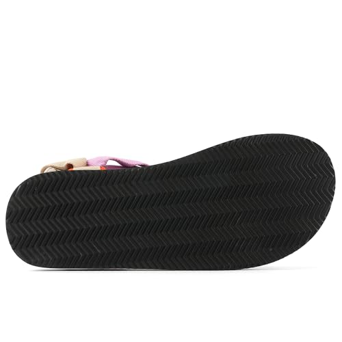 Muboliy Women's Original Sandals Comfortable Quick-Drying Casual Sport Sandal Walking Hiking Water Sandals With Arch Support