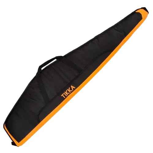 Beretta Tikka X2 Durable Lightweight Soft Capacious Zippered Protective Hunting Range Shooting Gun Carrying Case w/Antishock Padding, Microfiber Lining & Nylon Webbing Handle, 56x13x2