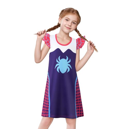 Lansidun Casual Dresses Fantasty Dress Ruffle Sleeve Playwear