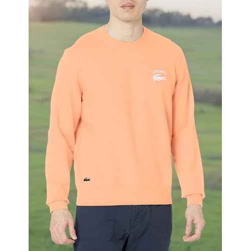 Lacoste Men's Classic Fit Long Sleeve French Terry Sweatshirt