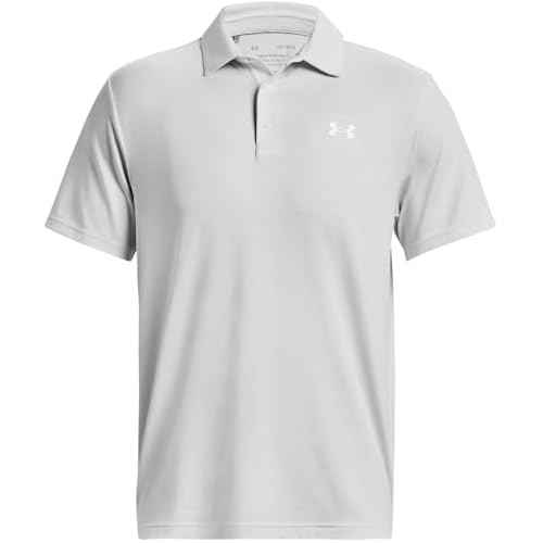Under Armour - Mens Playoff 3.0 Stripe Polo, Color White (100), Size: XXX-Large x Tall