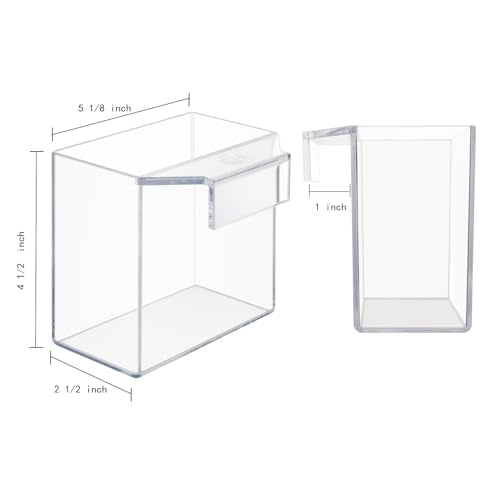 IOAOI Drip Acclimation Container for Fish & Corals – Hanging Acclimation Box for Saltwater & Freshwater Aquariums, Small