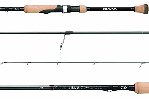 Daiwa Fishing Rod Isla Inshore Rod Sections = 1 Line Wt. = 6-12