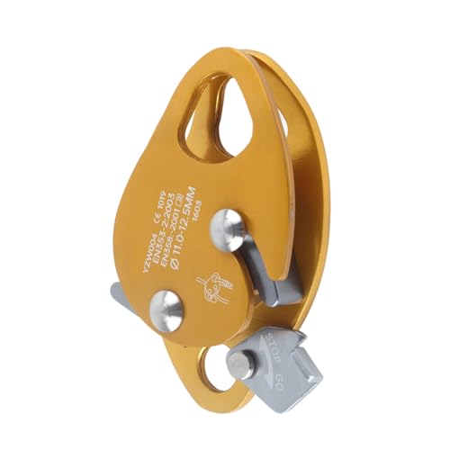 Belay Device, Rock Climbing Gear Alloy Rigging Equipment with High Strength for Climbing