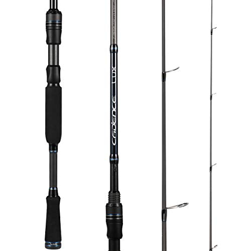 Cadence Fishing Combos with 10+1 Ideal Spinning Reel Bundle + 2PCS 6.6ft Lux Moderate Light Spinning Rod Perfect for Profe...
