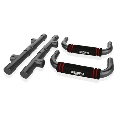 Push Up Bars Strength Training - Workout Stands With Ergonomic Push-up Bracket Board with Anti-Slip Sturdy Structure Porta...