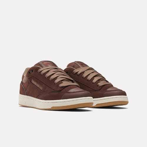 Reebok Unisex Club C BULC Tennis Shoes, Unearthedbrown Utilitybrown Gum, 12 US Women