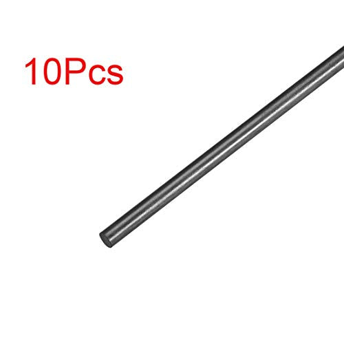 Awclub 4mm Carbon Fiber Bar for RC Airplane Matte Pole US, 400mm 15.7 inch, 10pcs