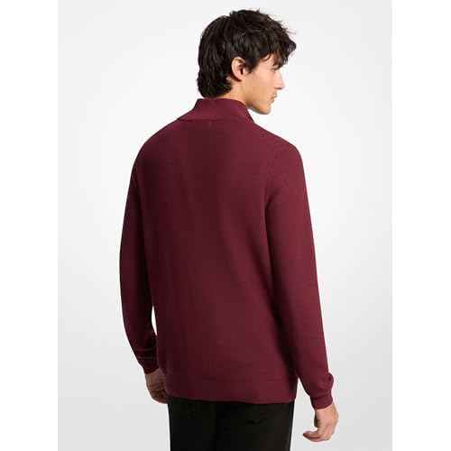 Michael Kors Men's Mouline Quarter Zip Sweater
