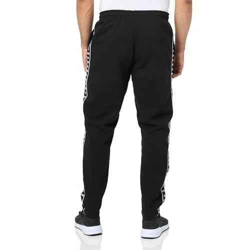 Lacoste Mens Tapered Fit Sweatpants W/Taping on Sidess