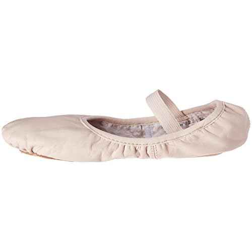 Bloch Women's Dance Belle Full-Sole Leather Ballet Shoe/Slipper, Theatrical Pink, 2.5 B US