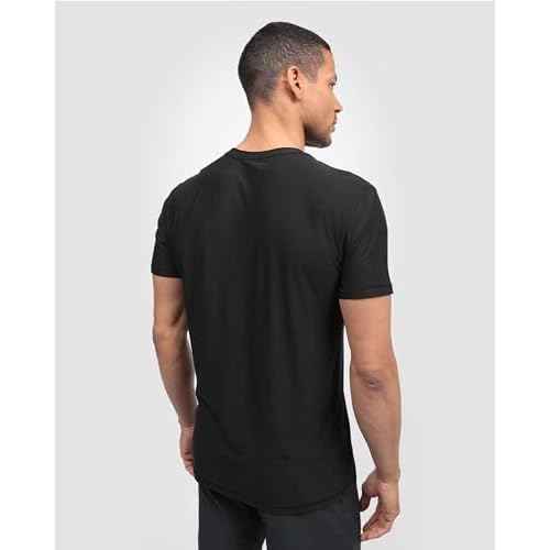 INTO THE AM Short Sleeve Active Tees for Men - Athletic Workout Gym T-Shirts S - 4XL Running Gym Hiking Fitness