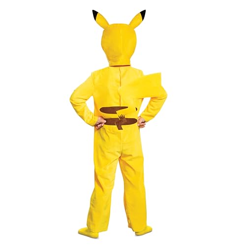 Disguise The Pokemon Toddler Pikachu Classic Costume 3T/4T , Yellow