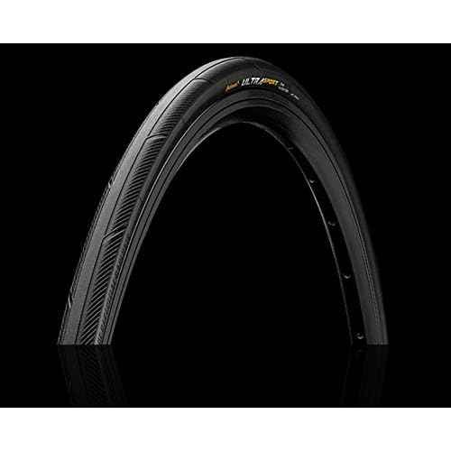 Continental Ultra Sport III 700x25c Black/Black Folding PureGrip - Pair (2 Tires)
