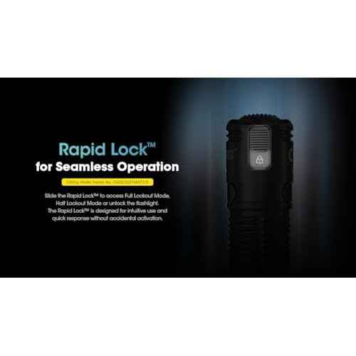 Nitecore EDC31 EDC31 Compact EDC Flashlight -3,500 Lumens, 380m Beam, Rechargeable, IP68 Waterproof, 4 Brightness Modes w/ECO-Sensa USB-C Charging Cable