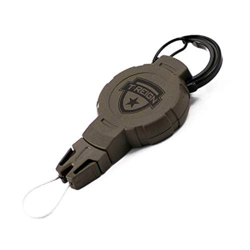 Boomerang Tool Company Hunting Compass Retractable Gear Tether, Hook & Loop Strap, 24" Retractable Cord, 4 oz. Retraction,...