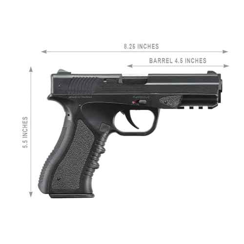 Lancer Tactical Air Pistiol CO2 Half-Blowback 4.5mm .177 Cal Airgun w/Extra Mag (LTA-3B)