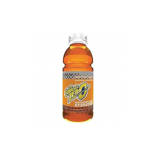 Sqwincher Zero Activity Drink Bottles | Orange Flavored | Sugar Free | Low Calorie | Low Sodium | Ready-to-Drink| Electrol...