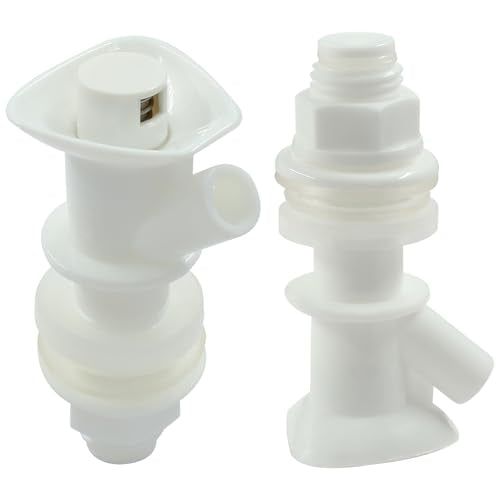 Bonsicoky 3 Pack Push Button Cooler Spigot - Plastic Water Faucet Compatible With Rubbermaid Gott Valve - Replacement Disp...
