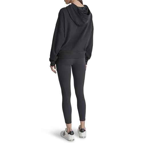 DKNY Women's Ombre Logo Hoodie Sweatshirt
